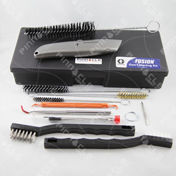 15D546 Fusion Gun Cleaning Kit Kit includes 11 tools and brushes to clean 